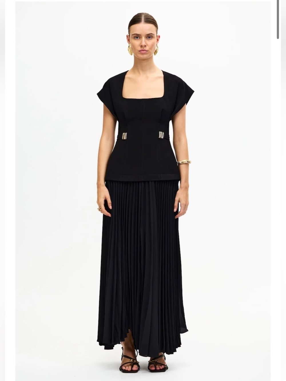 Acler Bollow maxi dress